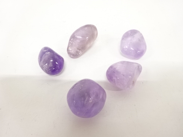 天然石　パワーストーン　ルース　5個セット　約337ct